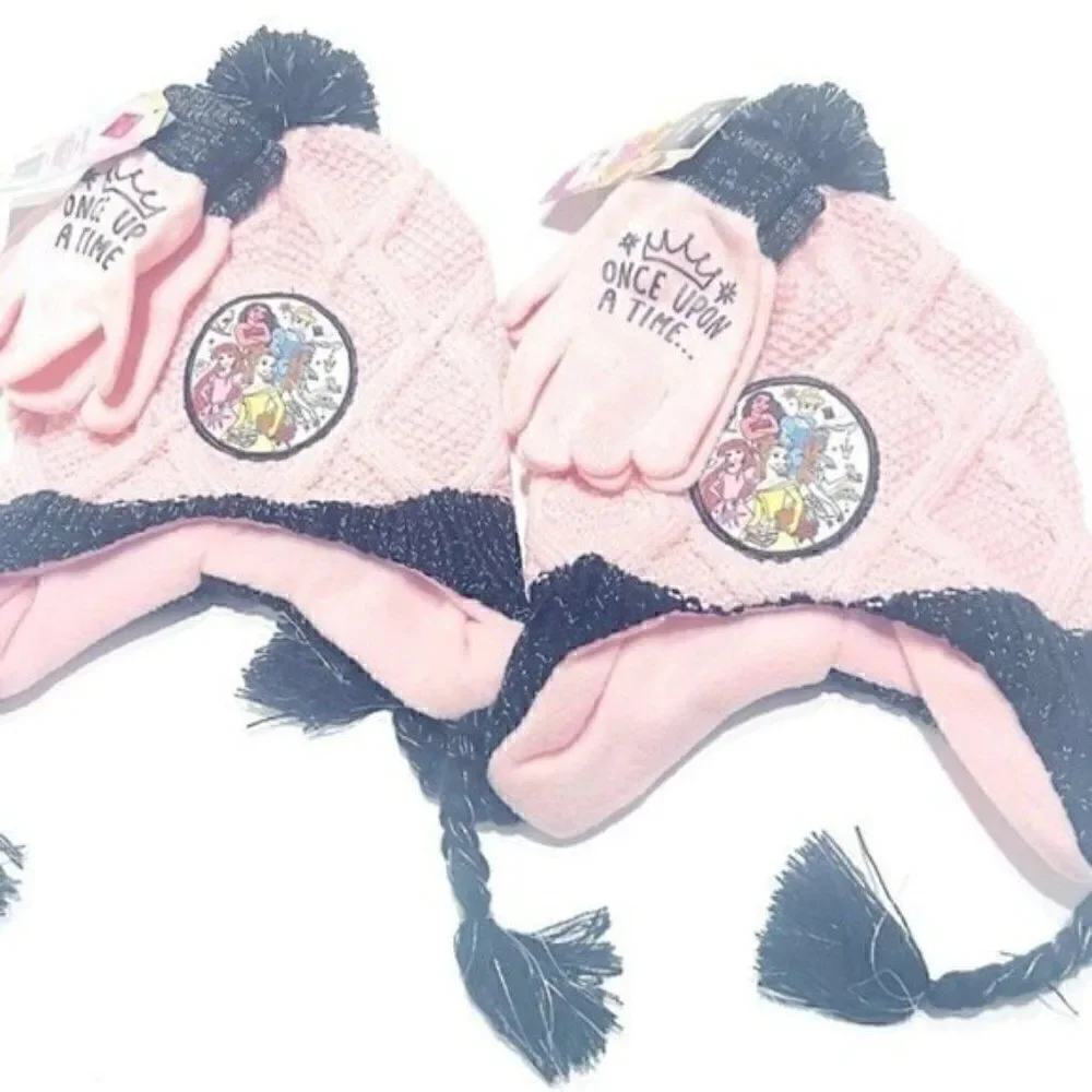 Set of 2 BERKSHIRE Little Girls Little Kid (4-6X) Princess Hat & Gloves Set